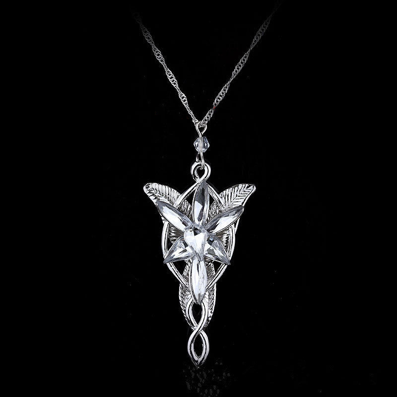 Elf Princess Twilight Star Necklace | Lord of the Rings Inspired Jewelry | Fictione Edge