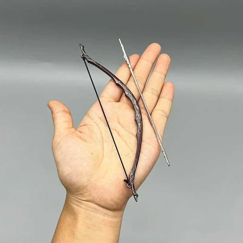 Miniature Bow of the Galadhrim | Legolas Weapon Replica | LOTR Collectible
