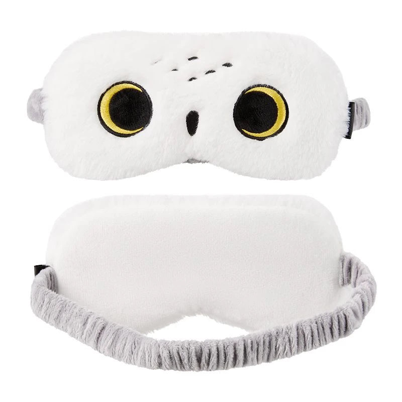 Fiction Edge | MINISO Harry Potter Hedwig Plush Eye Mask | Cozy Sleep Essential