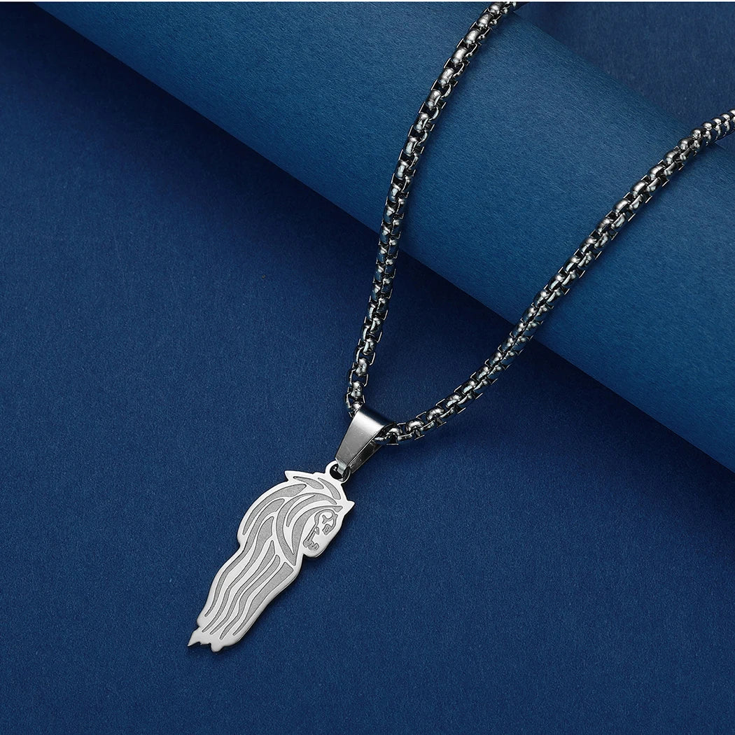 Rohan Crest Pendant | Riders of Rohan Necklace | LOTR Jewelry