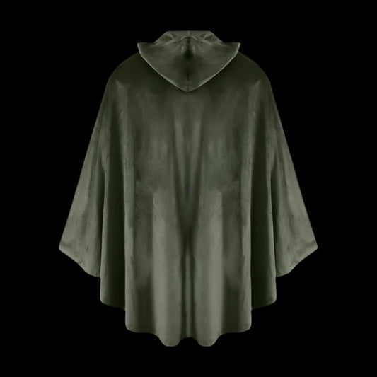Gothic Hooded Cape | Medieval Velvet Cloak | FictionEdge