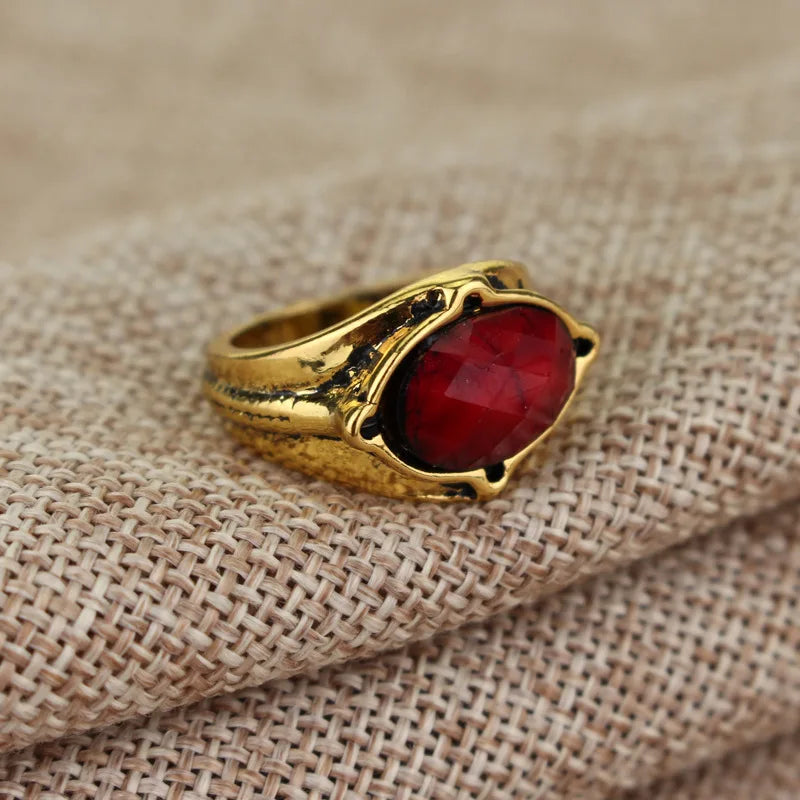 Narya – Gandalf’s Ring of Fire | LOTR Elven Ring | Hobbit Fan Jewelry