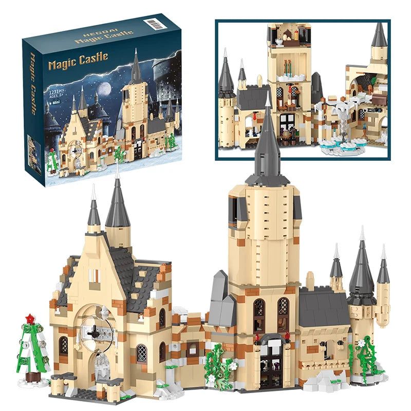 Fiction Edge | Magic Castle Micro Bricks | Harry Potter Building Set for All Ages