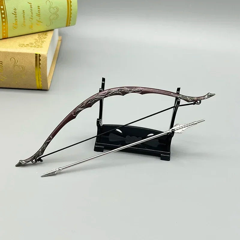 Miniature Bow of the Galadhrim | Legolas Weapon Replica | LOTR Collectible