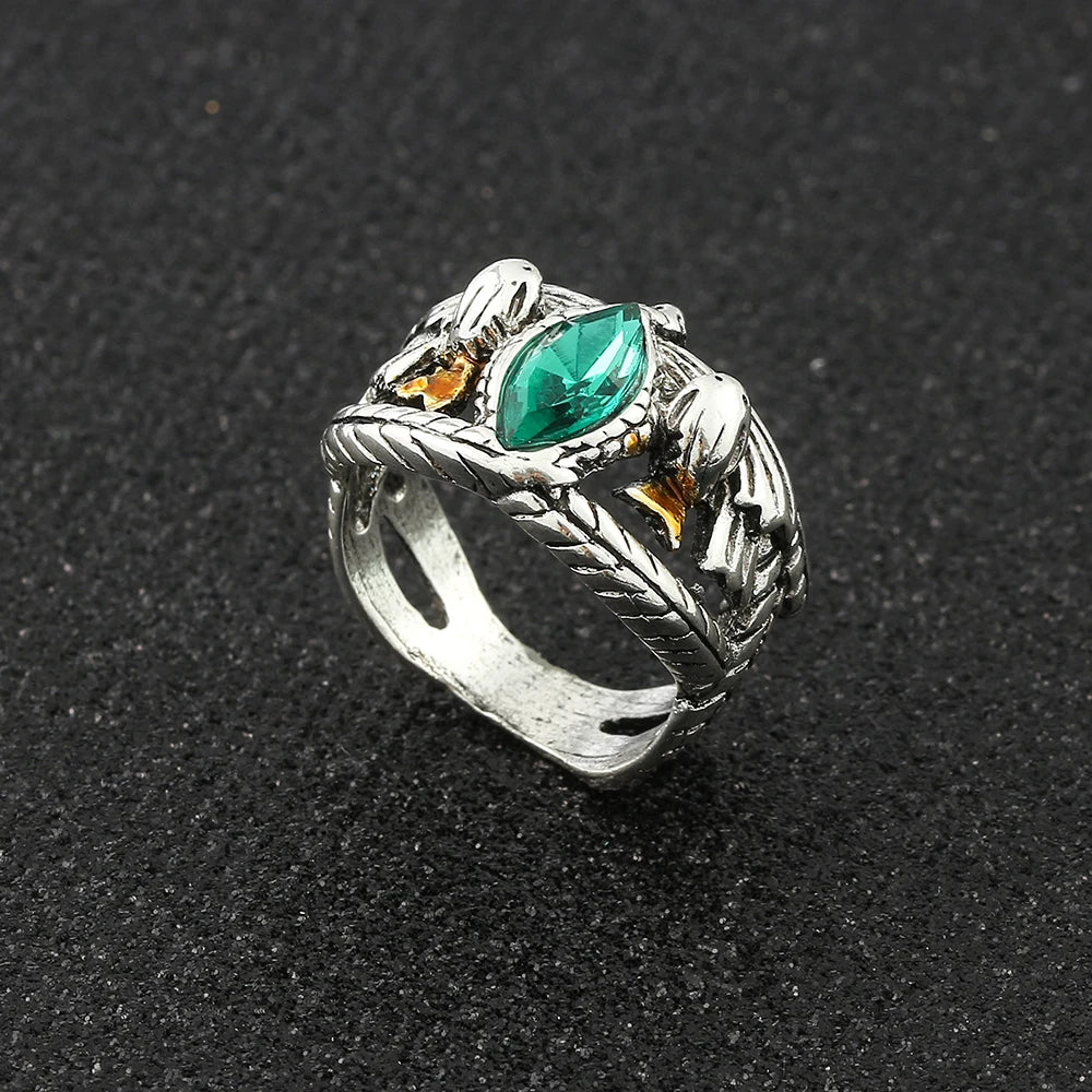 Ring of Barahir | Aragorn’s Green Crystal Ring | Fiction Edge