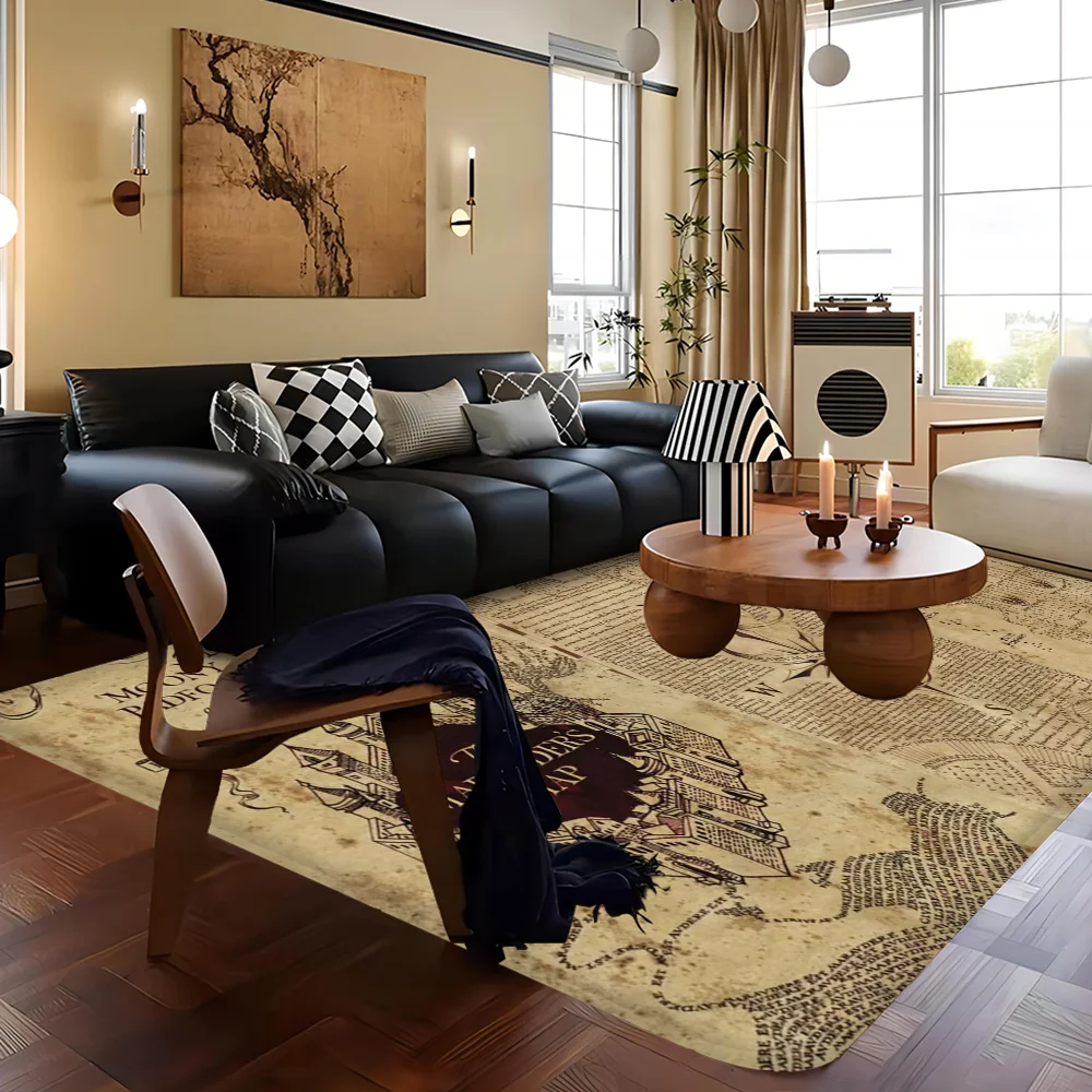 Fiction Edge | Harry Potter Hallway Carpet | Washable Non-Slip Area Rug