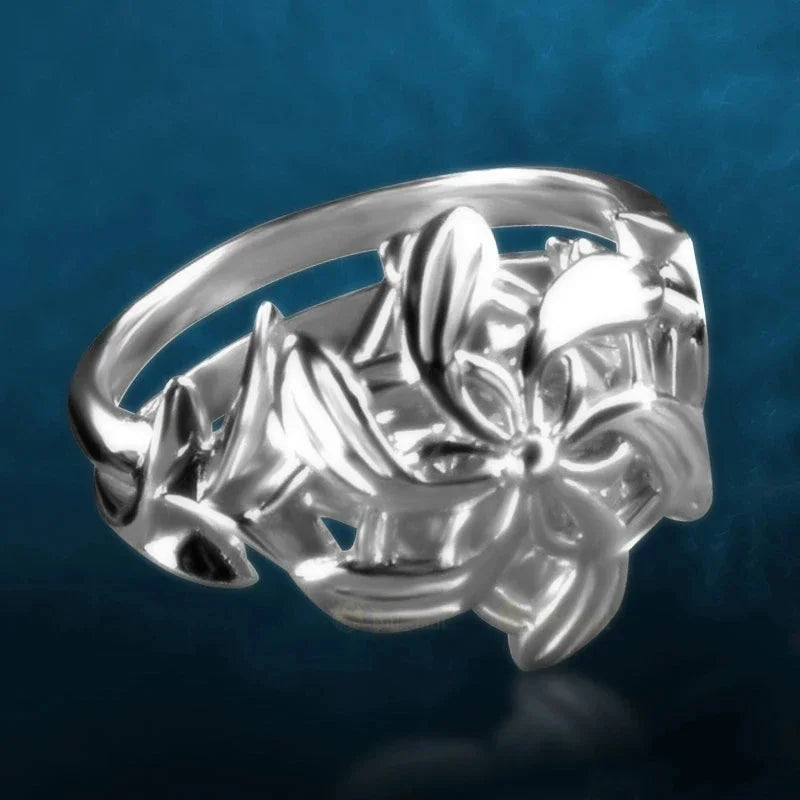 Galadriel Nenya Ring | 925 Sterling Silver | LOTR Elven Jewelry