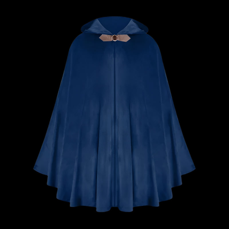 Gothic Hooded Cape | Medieval Velvet Cloak | FictionEdge