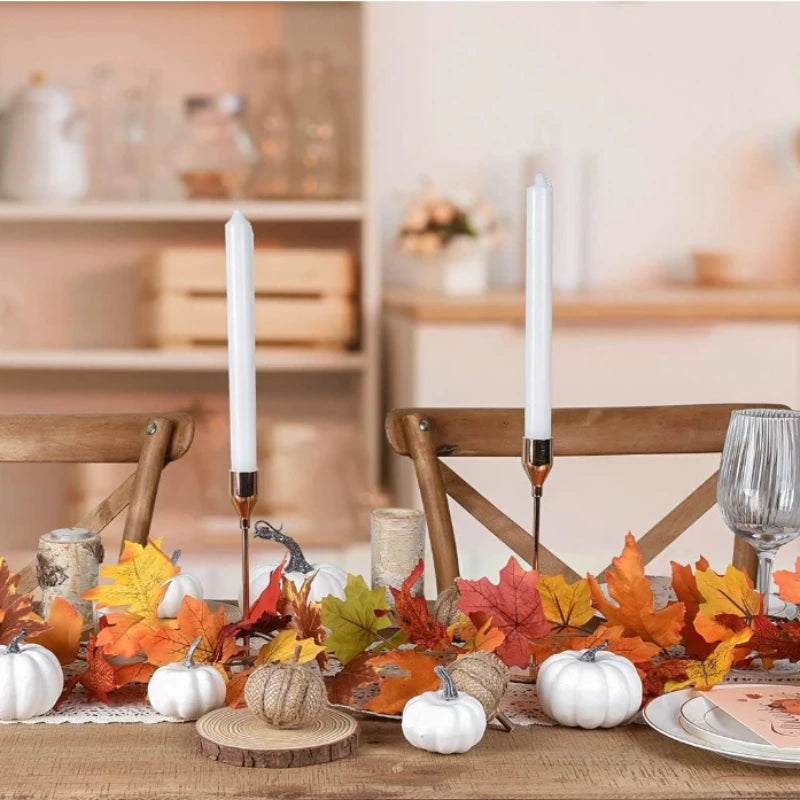 180cm Autumn Maple Leaf Garland – Fall, Halloween & Christmas Decoration