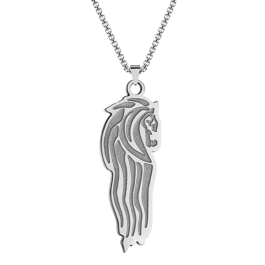 Rohan Crest Pendant | Riders of Rohan Necklace | LOTR Jewelry