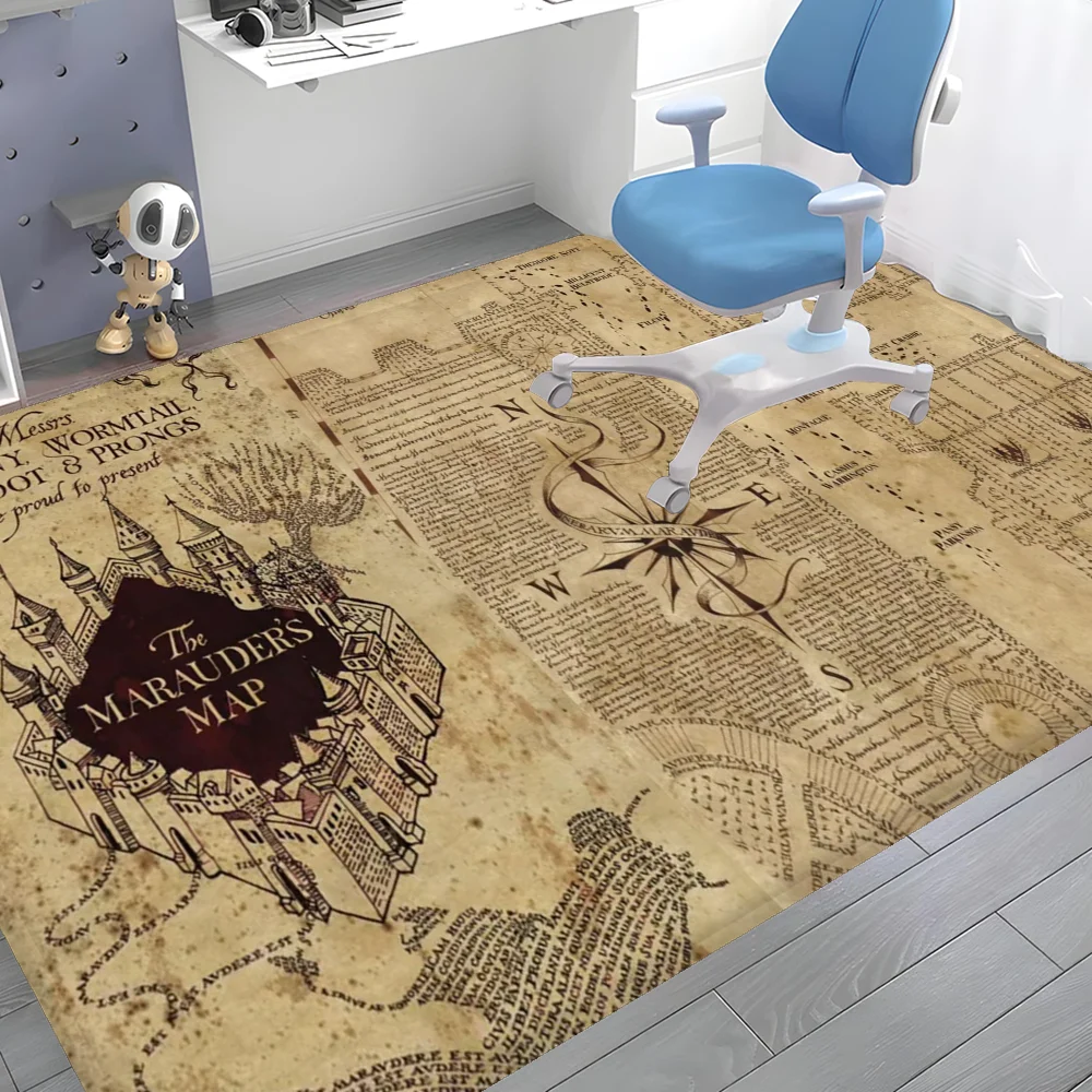 Fiction Edge | Harry Potter Hallway Carpet | Washable Non-Slip Area Rug