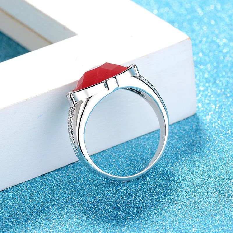 Narya – Gandalf’s Ring of Fire | LOTR Elven Ring | Hobbit Fan Jewelry