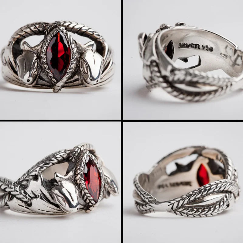 Ring of Barahir | Aragorn’s Gondor Ring | 925 Sterling Silver LOTR Jewelry