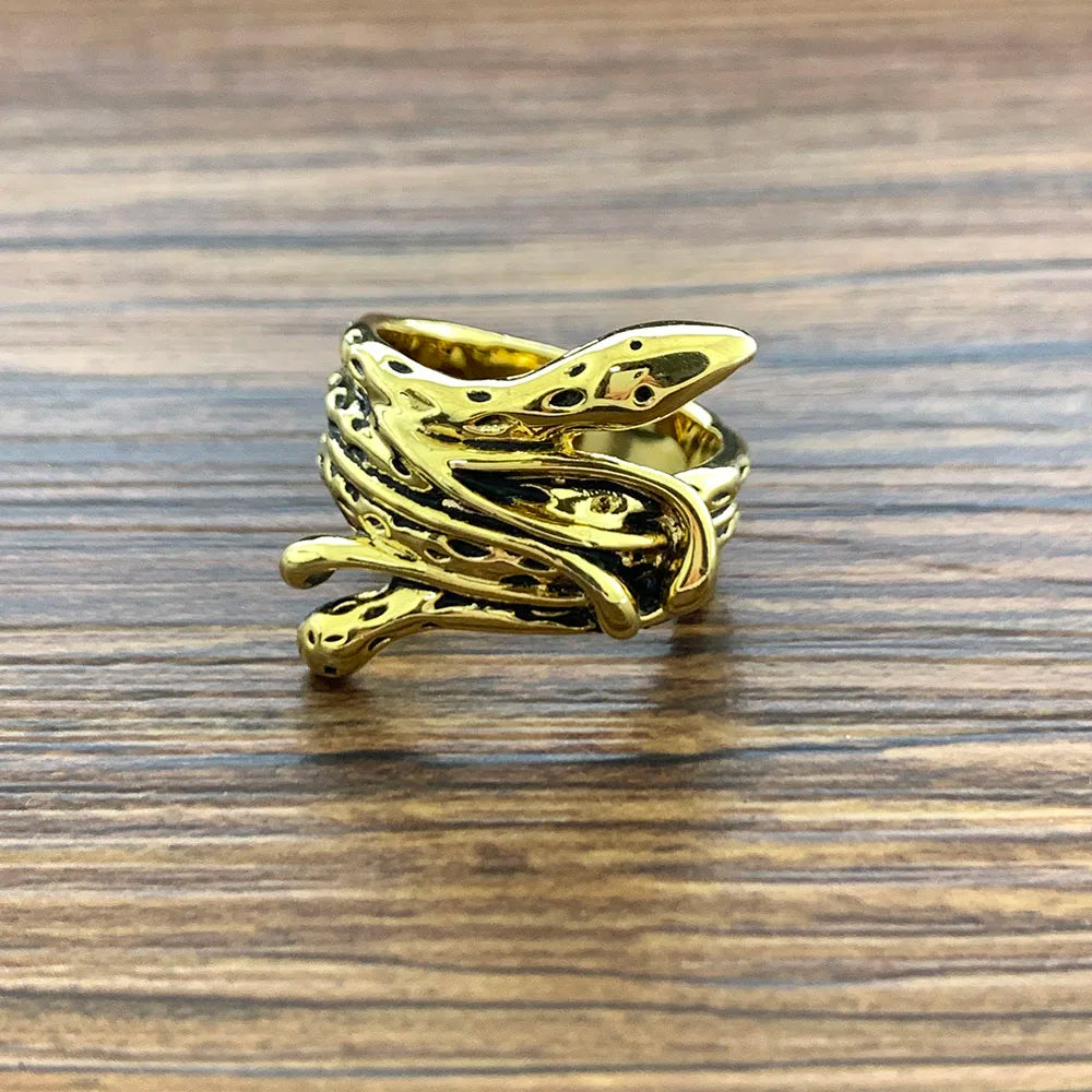 Thranduil Snake Ring | LOTR Elven King Jewelry | Fiction Edge