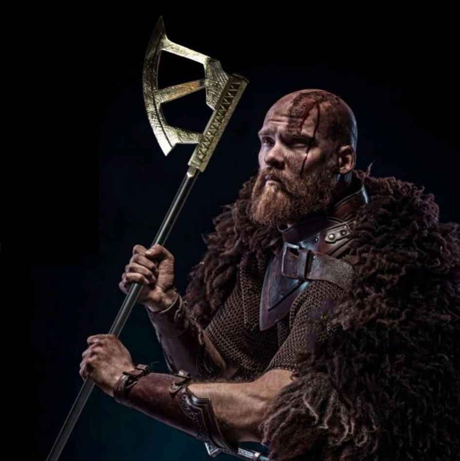 Gimli’s Walking Axe | Premium LOTR Steel Replica | Fiction Edge