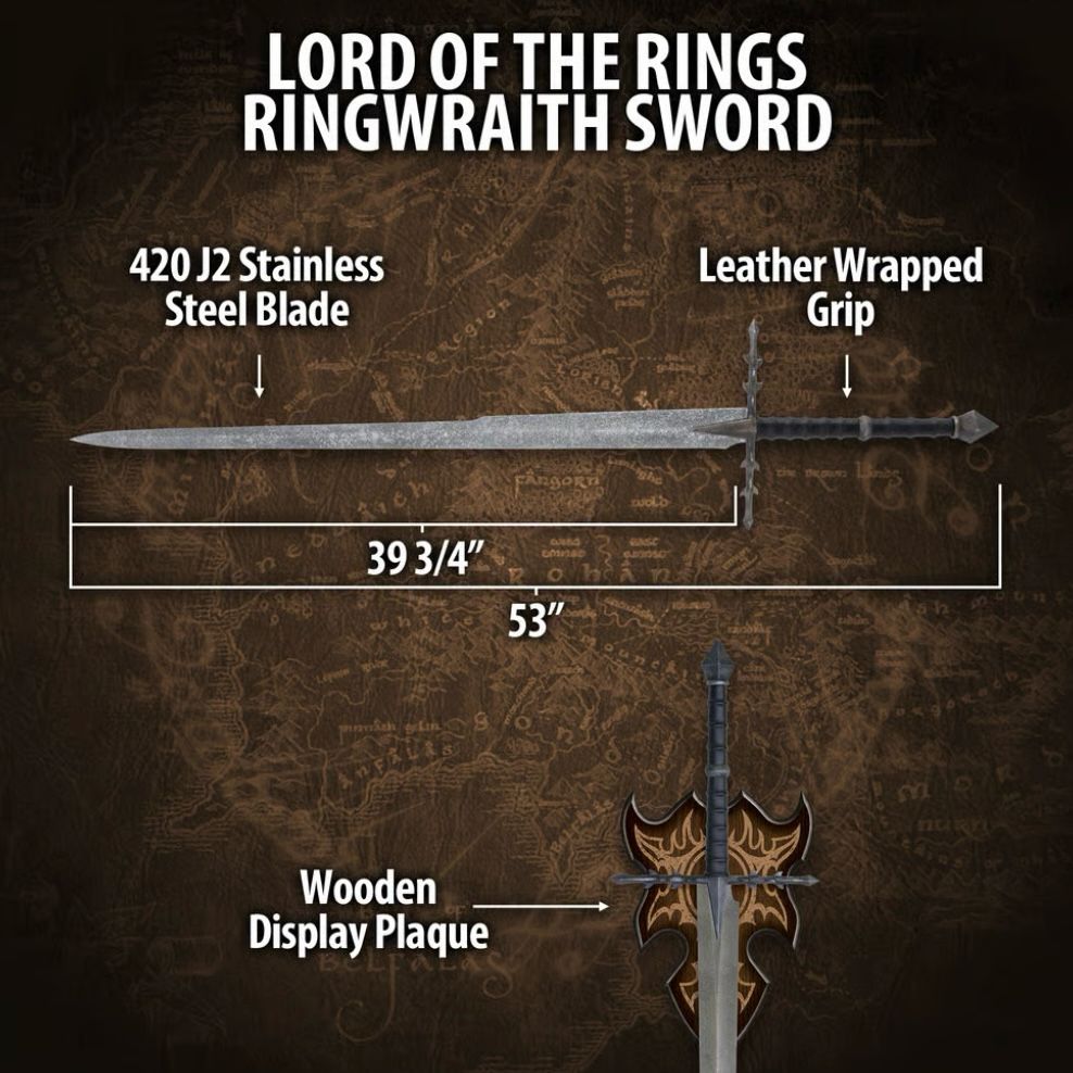Nazgul sword | Ring wraiths | Fiction Edge