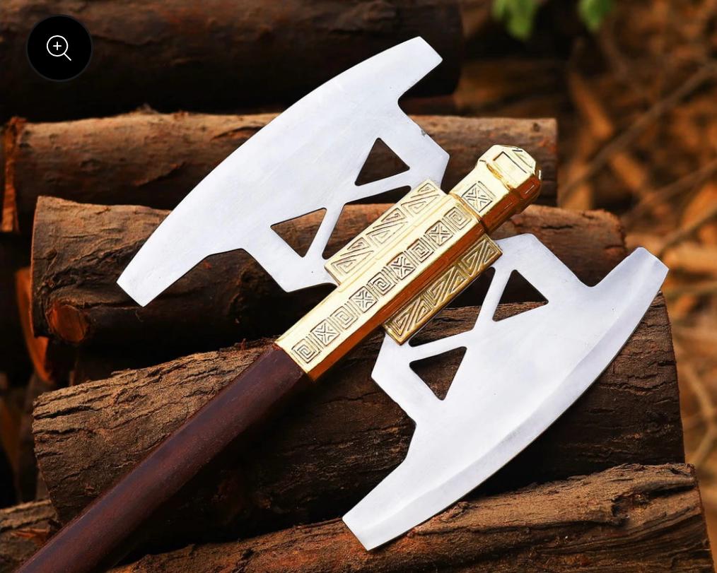 The Dwarven Warrior Set | Gimli’s Walking Axe & Battle Axe | LOTR Steel Replicas
