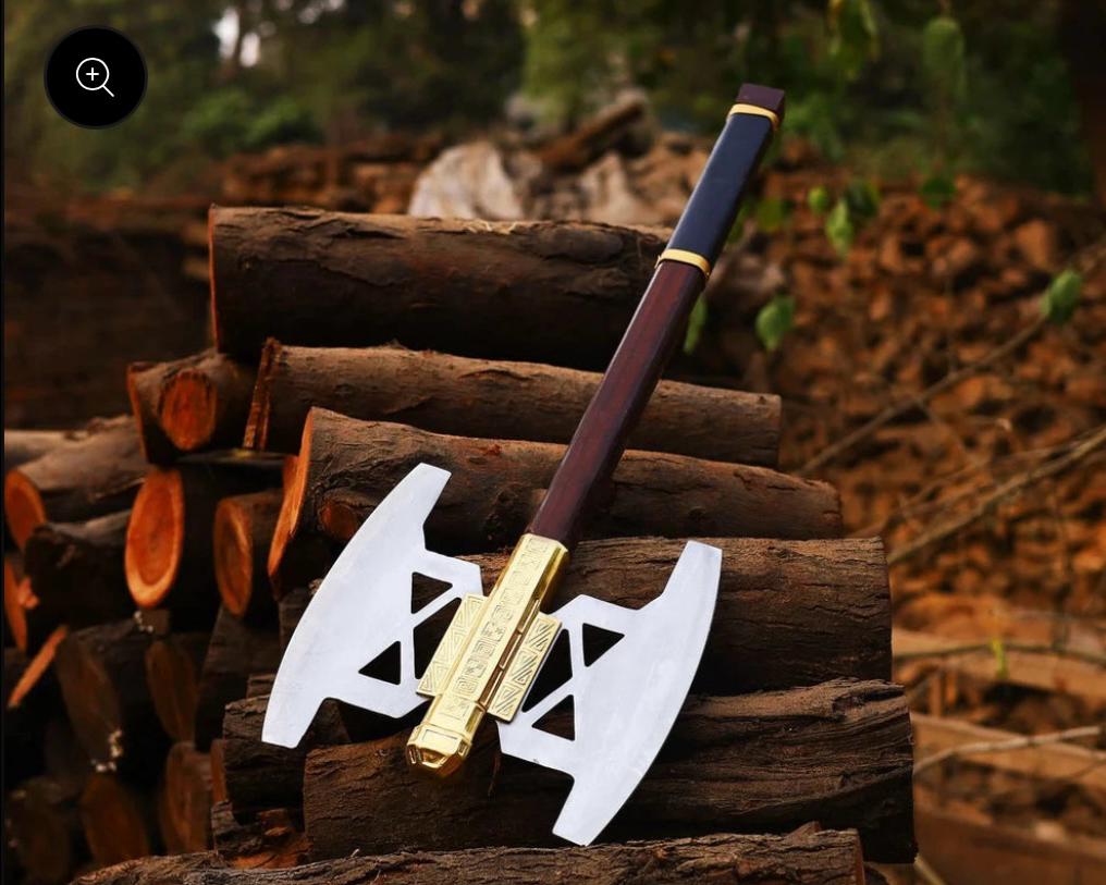 The Dwarven Warrior Set | Gimli’s Walking Axe & Battle Axe | LOTR Steel Replicas