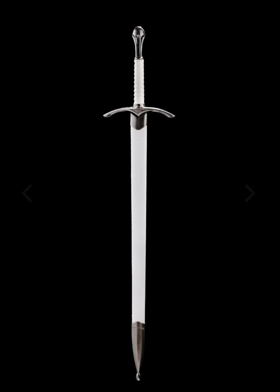 Glamdring Sword | The White Sword of Gandalf | LOTR Steel Replica