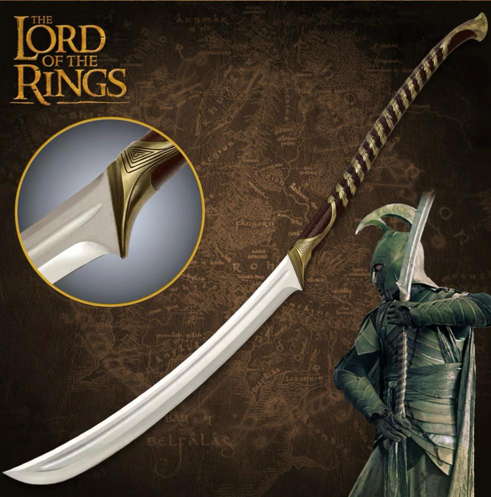 High Elven Warrior Sword | Exquisite Elven Blade | LOTR Steel Replica