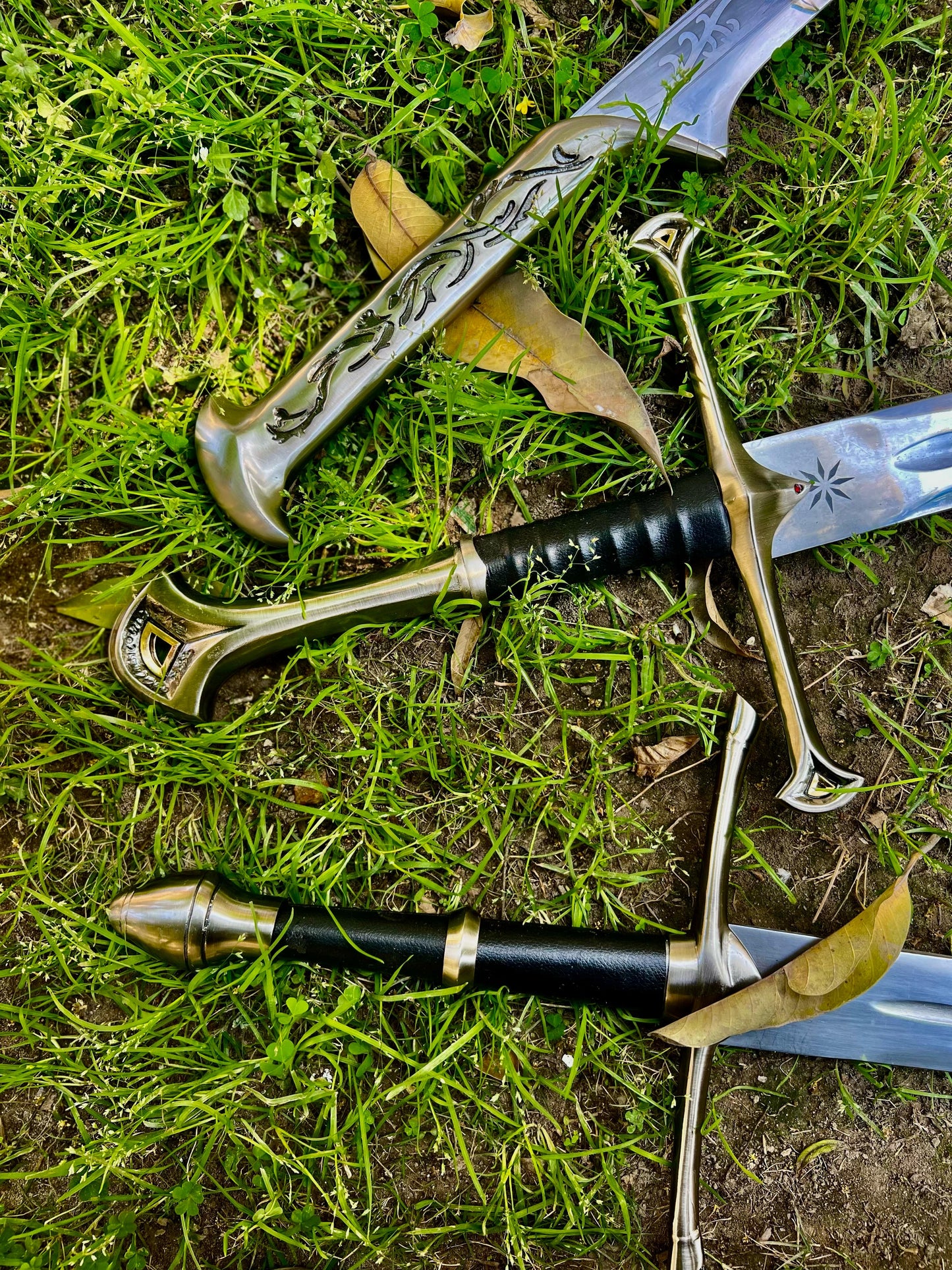 The Ranger’s Set | 3 in 1 Aragorn’s Legendary Sword Collection | Fiction Edge