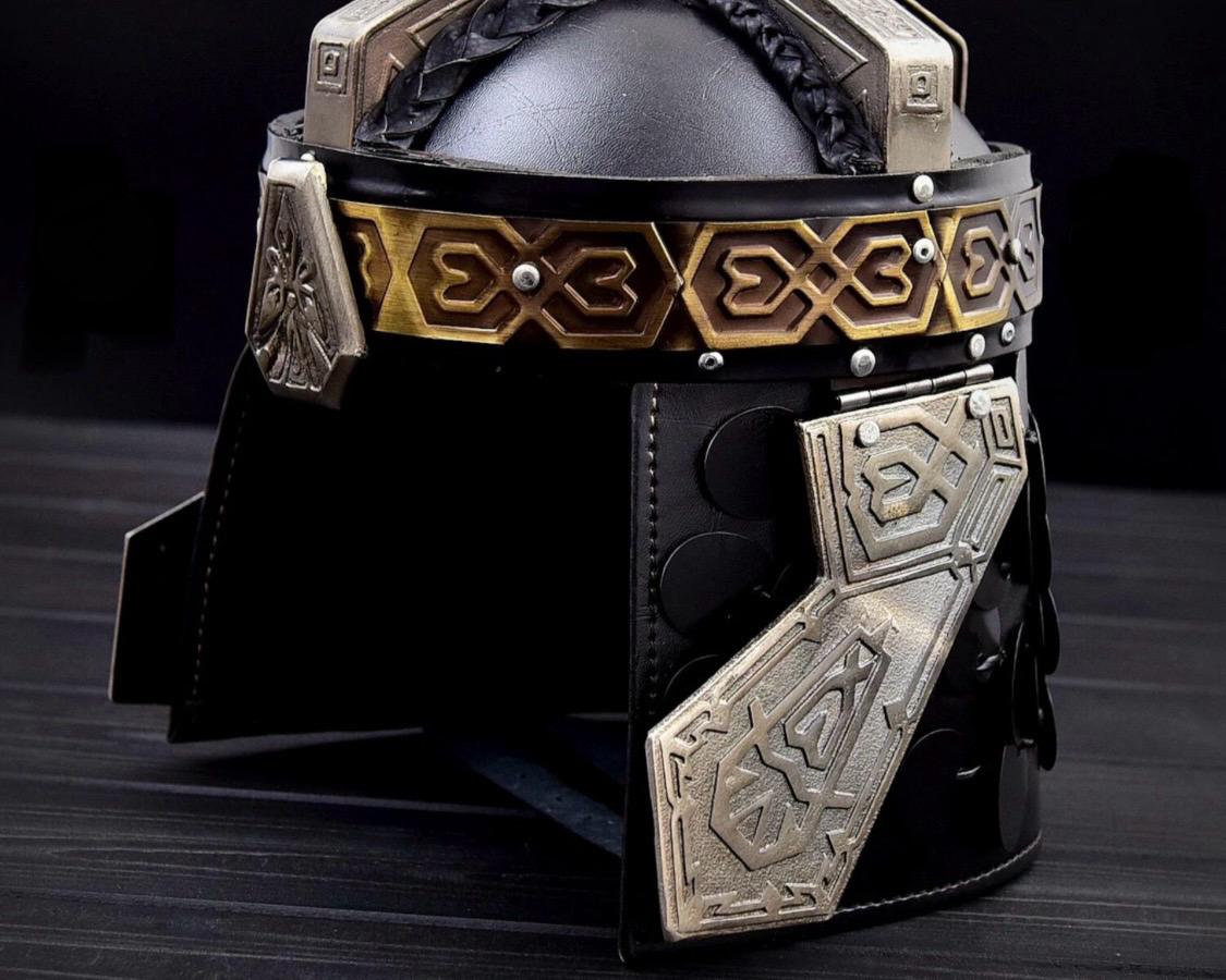 Gimli’s Helmet | Authentic Dwarven Warrior Replica | LOTR Collectible