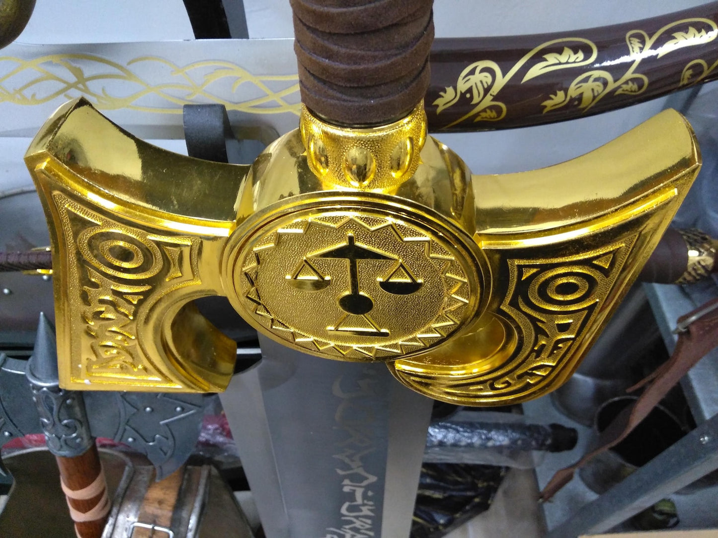 Ashbringer Stormwind Spear Sword – Heavy Steel Warcraft Replica