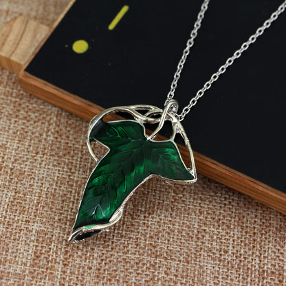 Elven Leaf Necklace | Lord of the Rings Inspired Jewelry | Fictione Edge