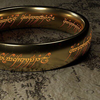 The one ring | Isildur's bane | Middle earth collection