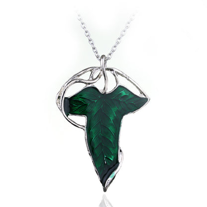 Elven Leaf Necklace | Lord of the Rings Inspired Jewelry | Fictione Edge