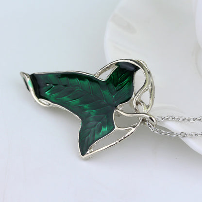 Elven Leaf Necklace | Lord of the Rings Inspired Jewelry | Fictione Edge