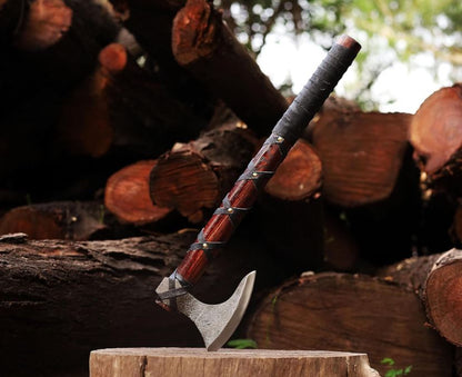 King Ragnar Vikings Axe Handmade| FictionEdge