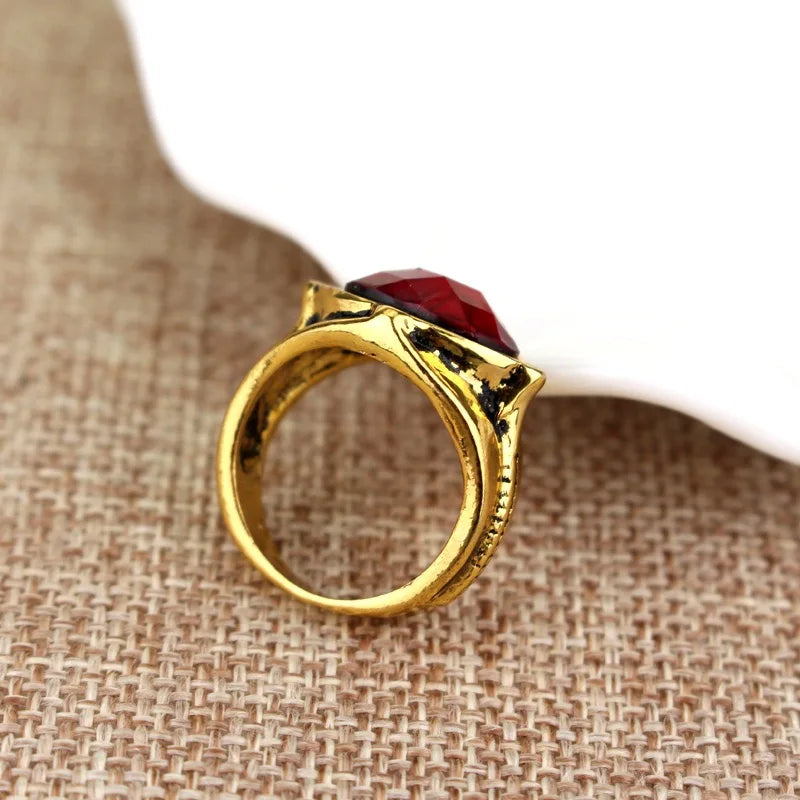 Narya – Gandalf’s Ring of Fire | LOTR Elven Ring | Hobbit Fan Jewelry