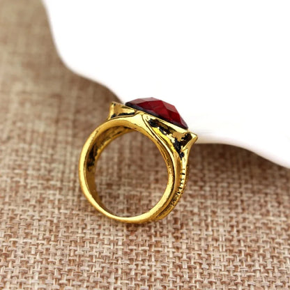 Narya – Gandalf’s Ring of Fire | LOTR Elven Ring | Hobbit Fan Jewelry