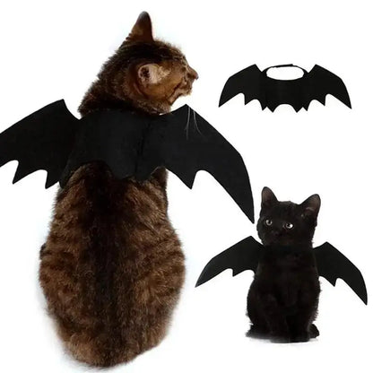 Cute Cat & Dog Bat Wings – Pet Halloween Cosplay Costume