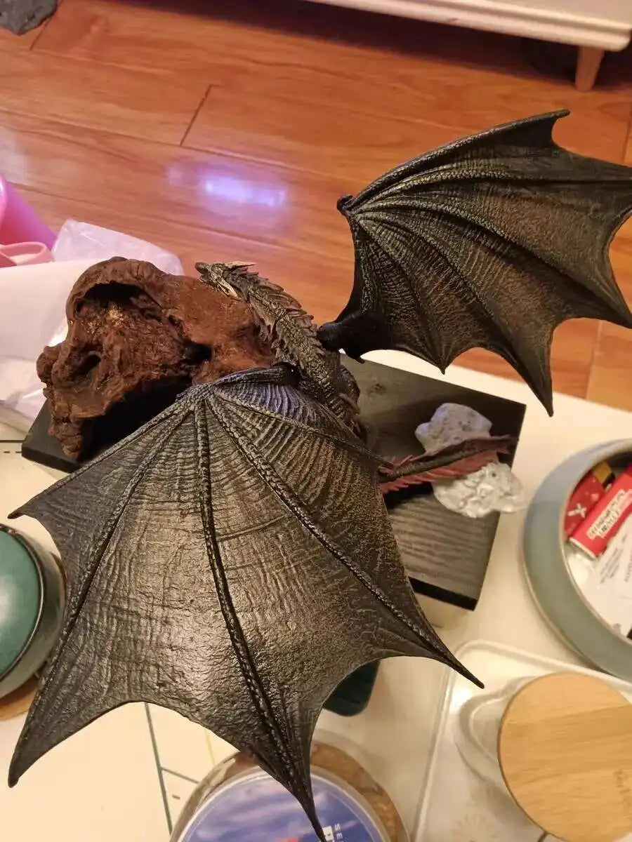Viserion Frost Wyrm Dragon Figure – Game of Thrones Collectible