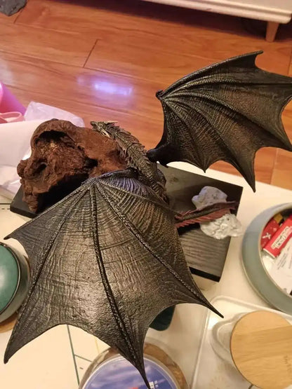Viserion Frost Wyrm Dragon Figure – Game of Thrones Collectible