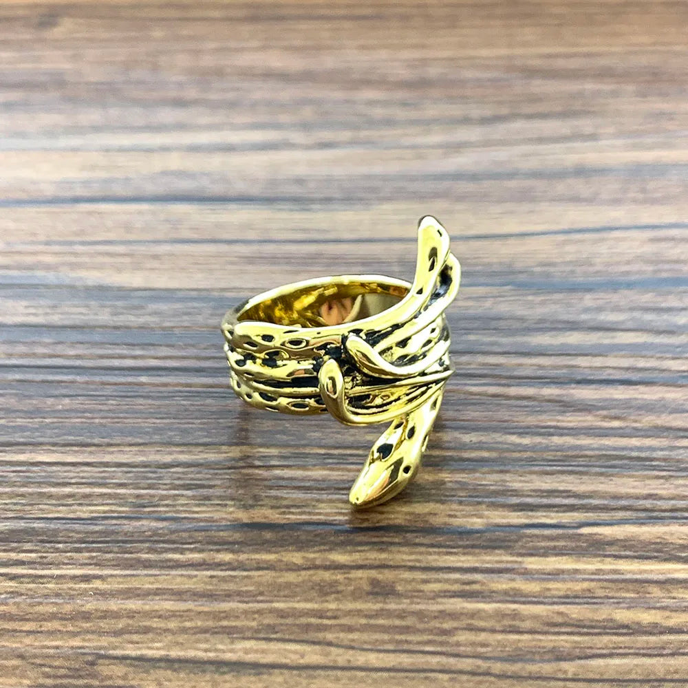 Thranduil Snake Ring | LOTR Elven King Jewelry | Fiction Edge