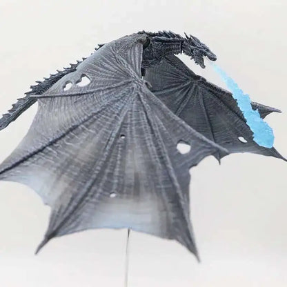 Viserion Frost Wyrm Dragon Figure – Game of Thrones Collectible