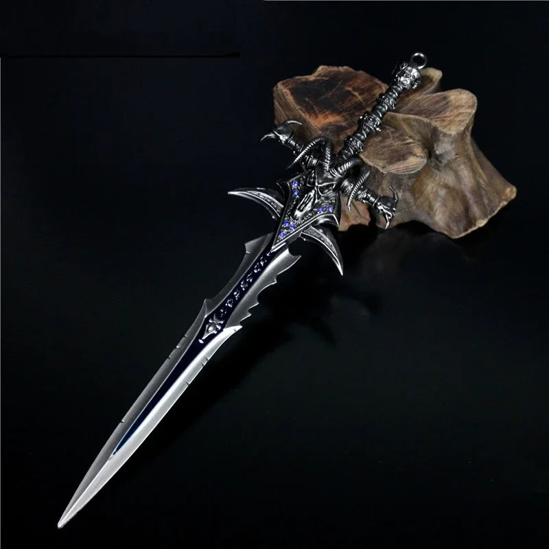 Fiction Edge Frostmourne Mini Sword – 22cm Lich King Metal Replica