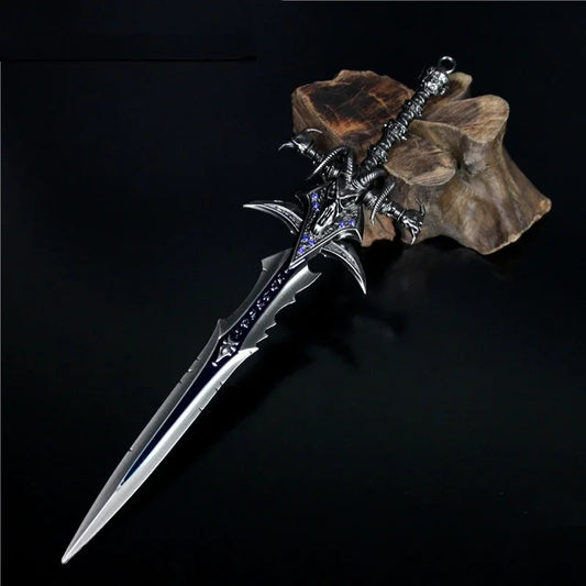 Fiction Edge Frostmourne Mini Sword – 22cm Lich King Metal Replica
