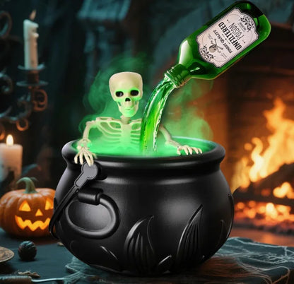 Halloween Magic Wizard Bowl – Floating Bottle & Mist Diffuser Prop
