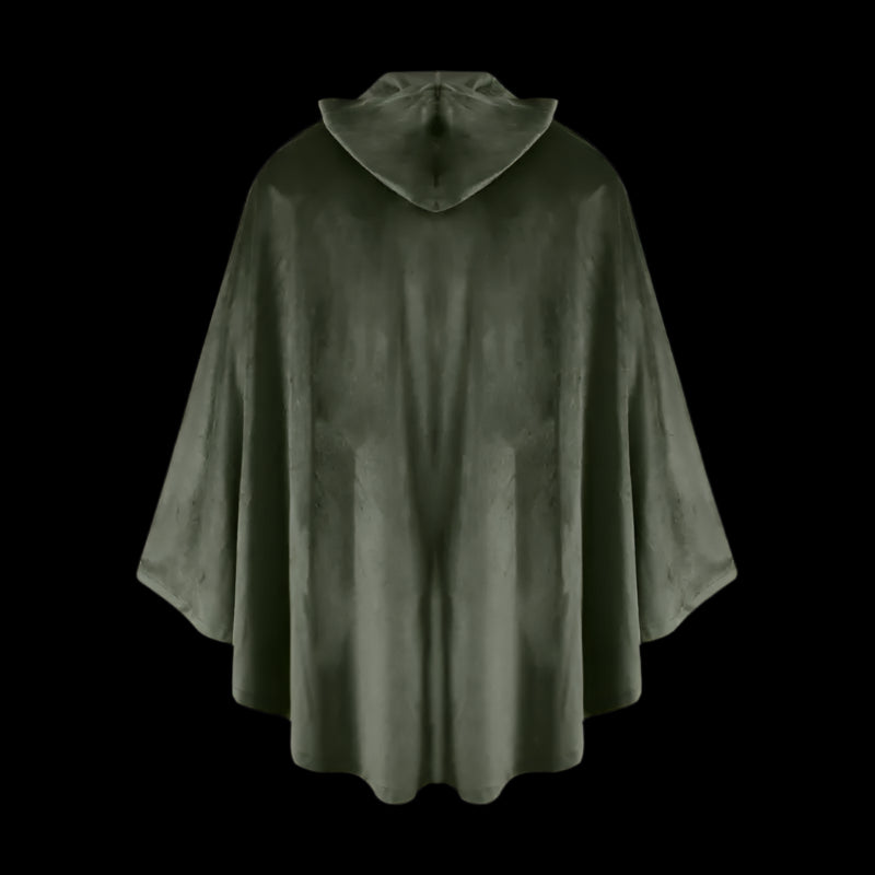 Gothic Hooded Cape | Medieval Velvet Cloak | FictionEdge