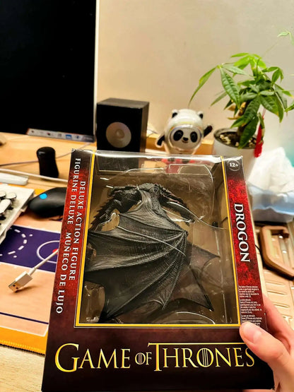 Viserion Frost Wyrm Dragon Figure – Game of Thrones Collectible