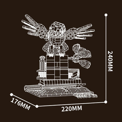 Fiction Edge | Magic Castle Micro Bricks | Harry Potter Building Set for All Ages