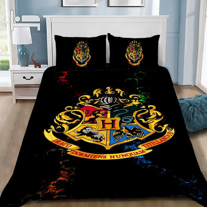 Harry Potter Duvet Cover Set | Bedding for Kids & Adults | Single to Large Sizes