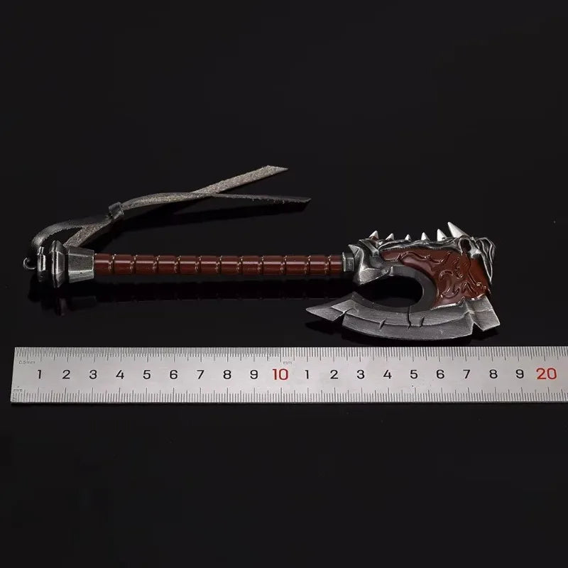 Fiction Edge Gorehowl Mini Axe – 19cm Metal Garrosh Hellscream Replica
