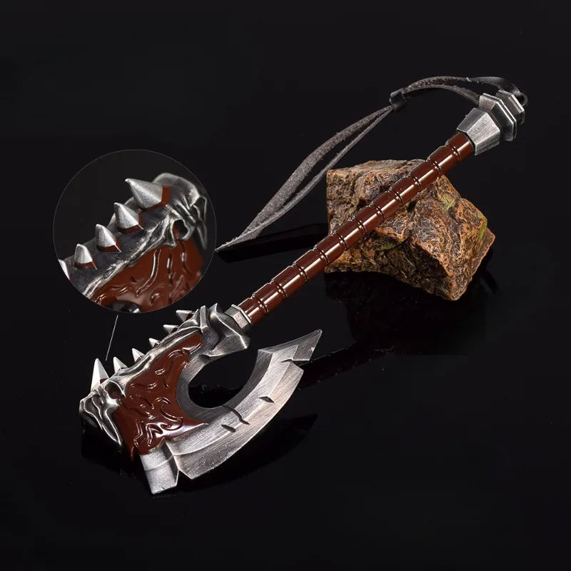 Fiction Edge Gorehowl Mini Axe – 19cm Metal Garrosh Hellscream Replica
