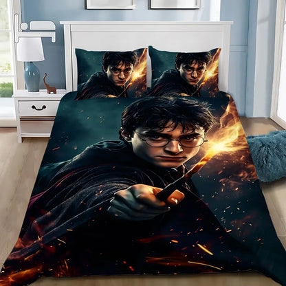 Harry Potter Duvet Cover Set | Bedding for Kids & Adults | Single to Large Sizes