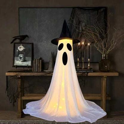 Halloween Glowing Ghosts – Outdoor Yard & Porch Decorations